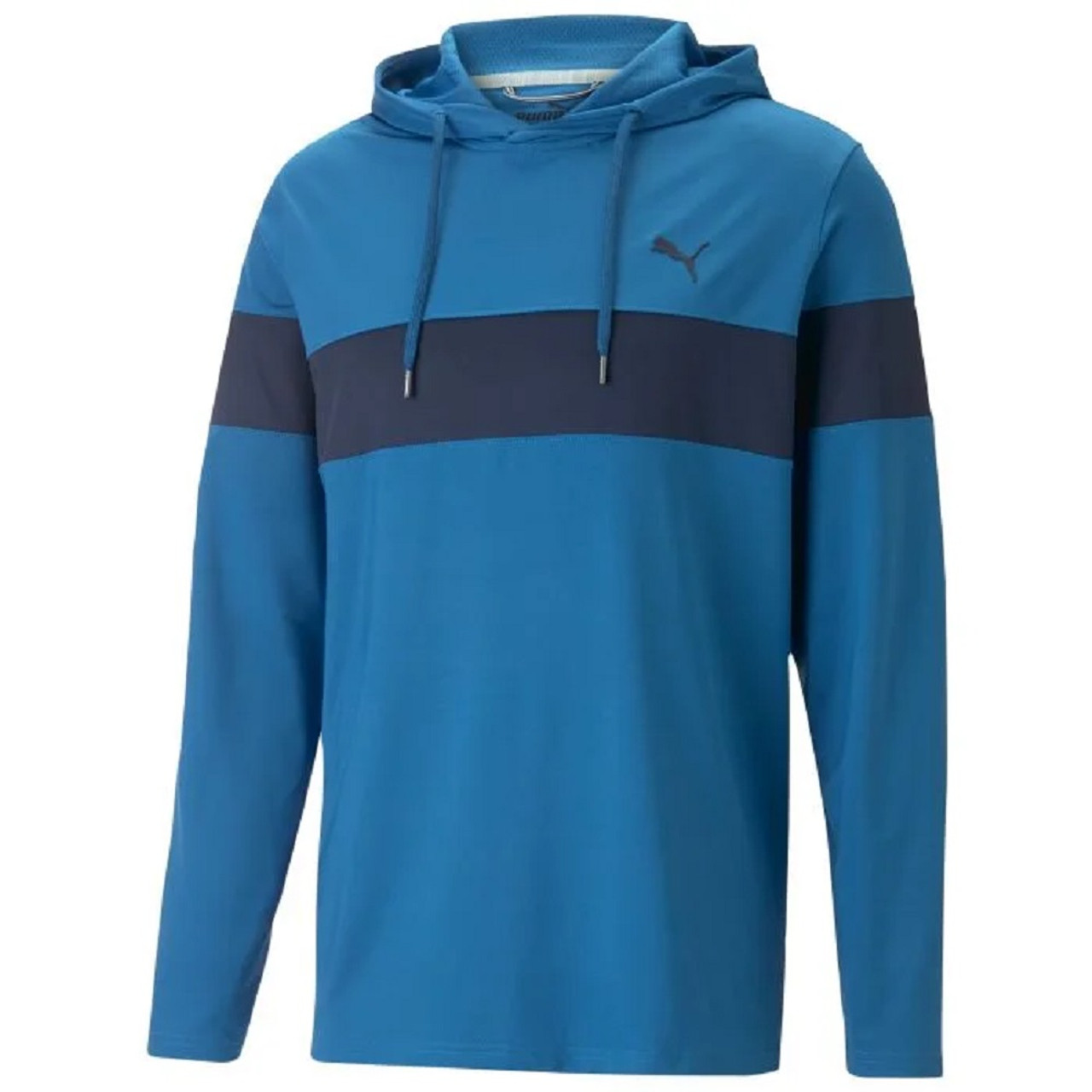 パーカー・フーディ BLUEMARBLE Men Sweater HO01FL05A24BLKBLACK Puma MATTR ColorBlock Hoodie - Maple Hill Golf